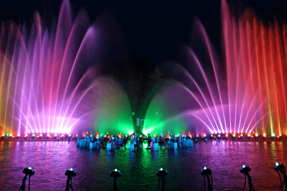 Naejangsan Cultural Tourism Musical Fountain (내장산 문화관광 음악분수)