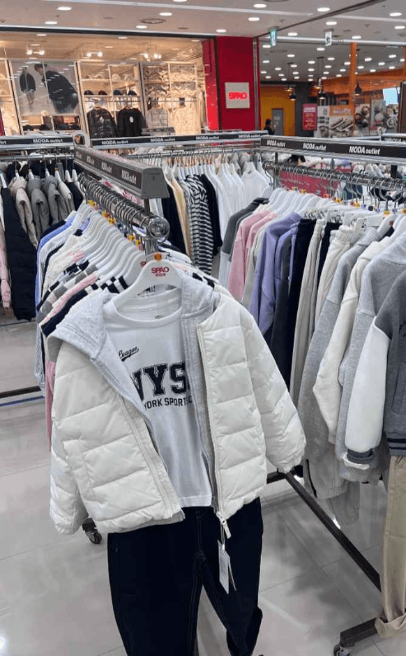 Spao Kids - MODA Outlet Incheon Branch [Tax Refund Shop]  (스파오키즈 모다아울렛 인천점)(스파오키즈 모다아울렛 인천점)