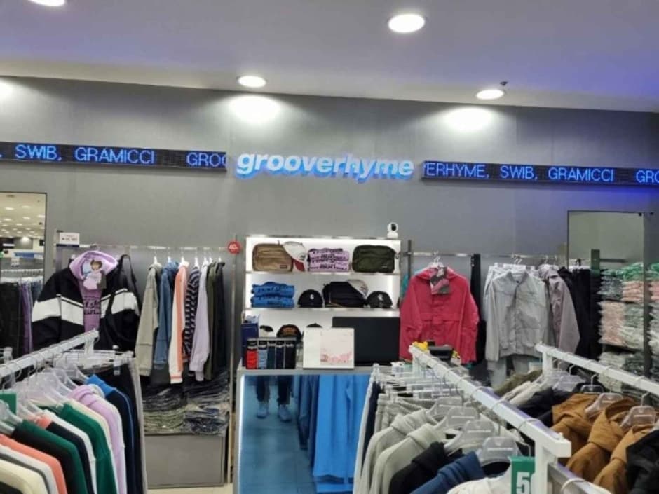 Grooverhyme - MODA Outlet Guri Namyangju Branch [Tax Refund Shop](그루브라임 모다아울렛 구리남양주점)