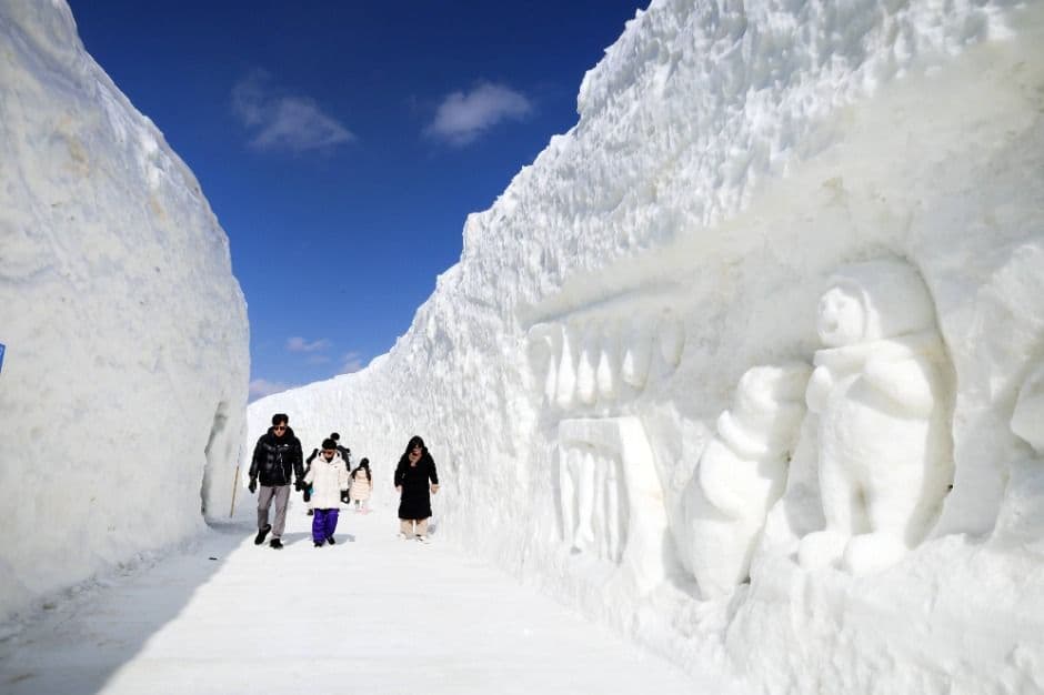 Daegwallyeong Snow Festival (대관령 눈꽃축제)