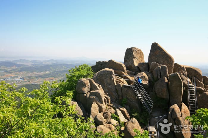 Seosan Palbongsan Mountain (팔봉산(서산))