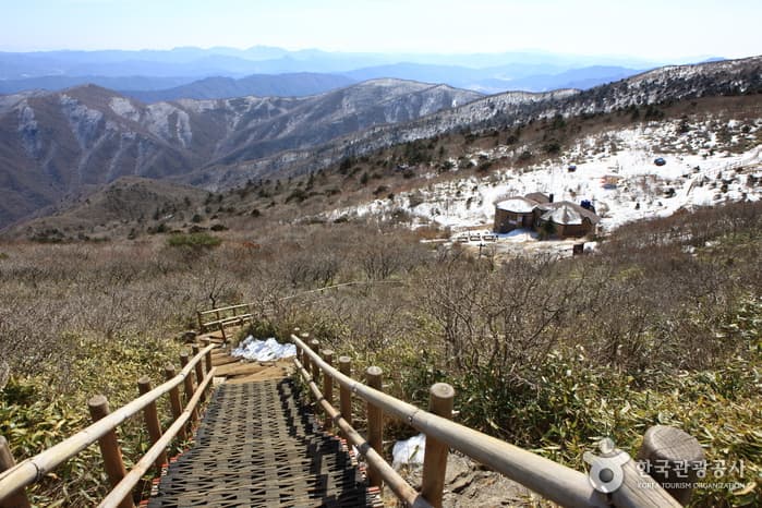 Hyangjeokbong Peak (Deogyusan Mountain) (향적봉(덕유산))