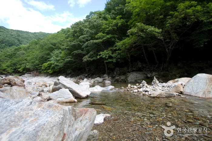 Baemsagolgyegok Valley (뱀사골 계곡)