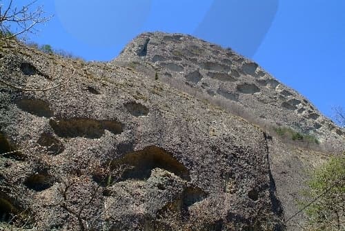 Maisan Mountain Tafoni Terrain (마이산 타포니지형)